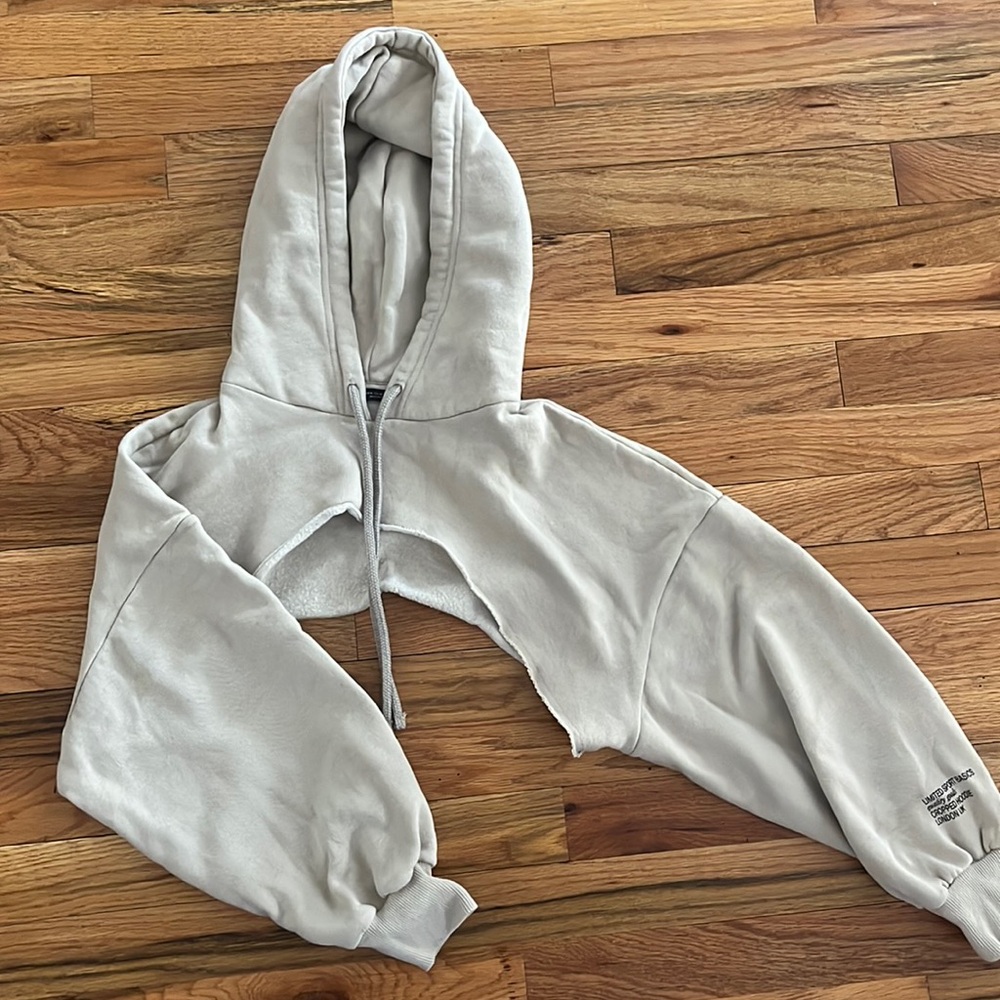 ZARA cropped hoodie